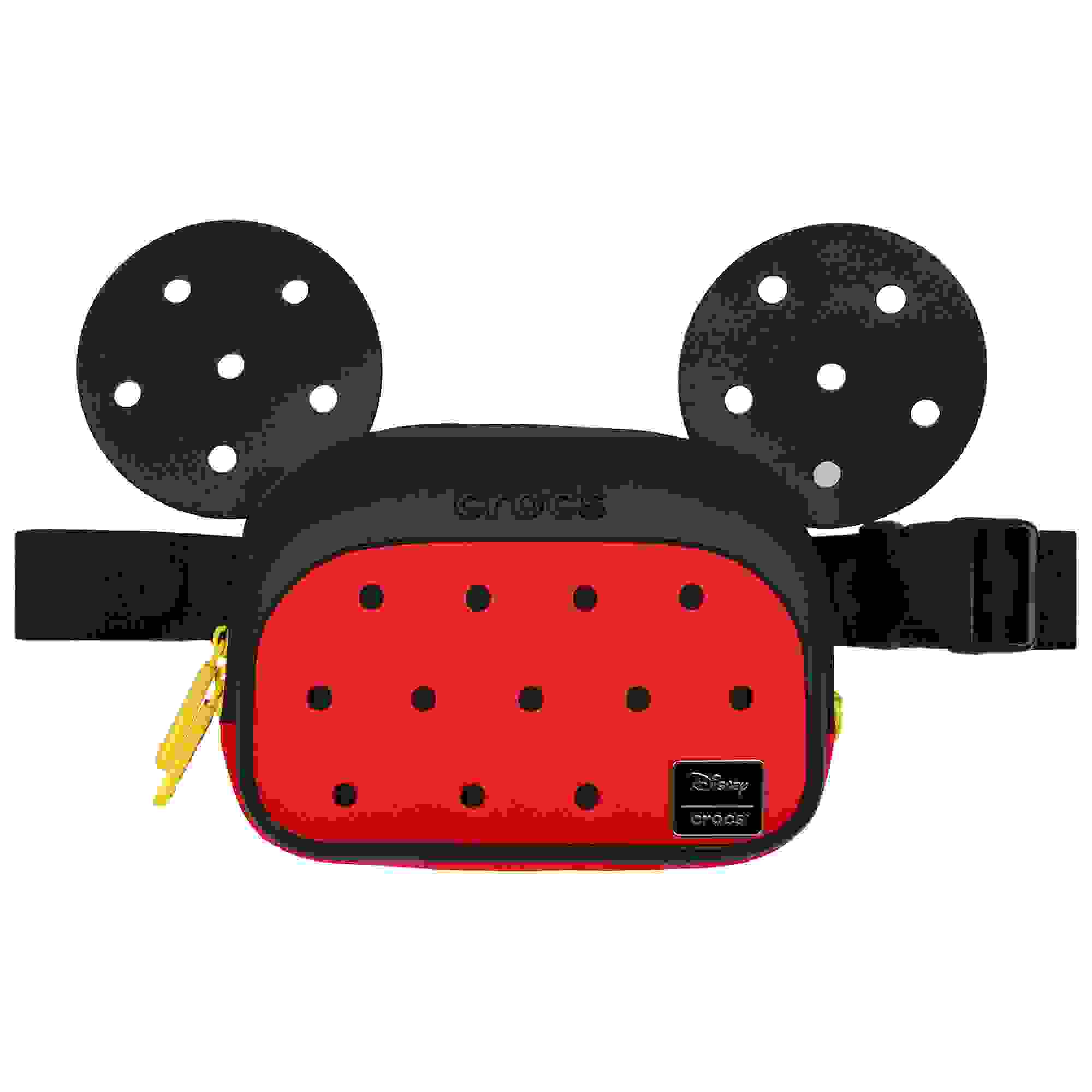Crocs x Mickey Mouse 3D Ears Multi-Color Belt Bag